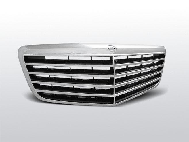Grille | Avantgarde type | Mercedes E-Klasse W211 2006-2009, Autos : Pièces & Accessoires, Carrosserie & Tôlerie, Envoi
