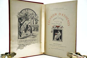 André Laurie / George Roux - LEcolier dAthènes - 1896