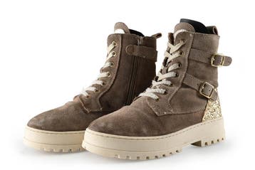 Milo Mila Boots Meisjes in maat 35 Beige, Verzenden, Schoenen