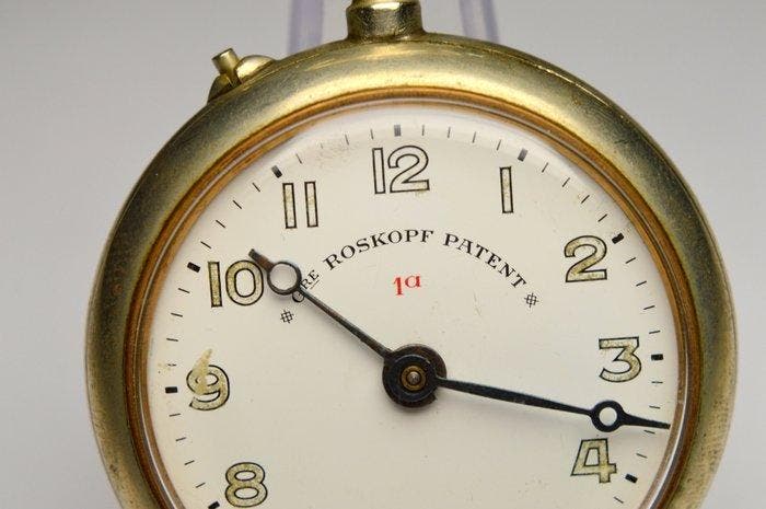 Roskopf - Patent - pocket watch - 1900-1949, Handtassen en Accessoires, Horloges | Heren