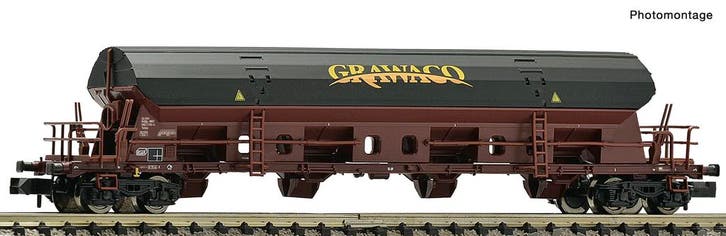 Fleischmann 6660101 schwenkdachwagen GRAWACO, Hobby & Loisirs créatifs, Trains miniatures | Échelle N, Envoi