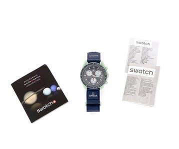 Omega x Swatch - MoonSwatch - Mission on Earth - Zonder, Nieuw
