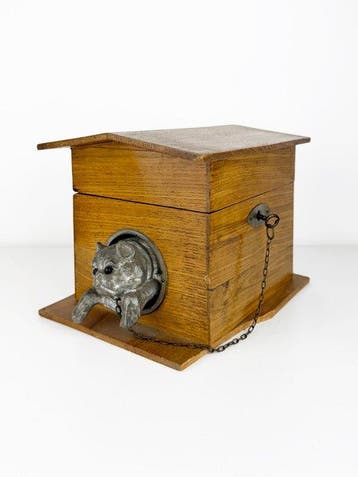 Boîte à cigares - Bois - Chenil pour chien Humidor à cigares, Collections