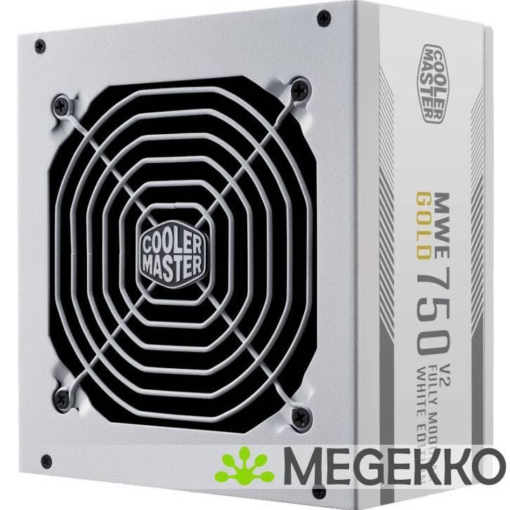 Cooler Master MWE GOLD 750 V2 - ATX 3.1 - White Edition, Computers en Software, Interne voedingen, Nieuw, Verzenden
