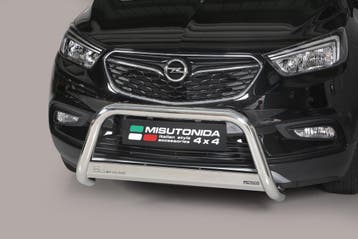 Pushbar | geschikt voor Opel | Mokka X 16- 5d suv. | rvs zil, Verzenden