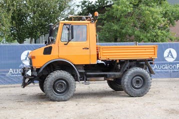 Veiling: Bestelwagen Kipper Unimog 424 Diesel 95pk 1980, Nieuw