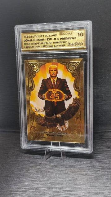 TRUMP 24Ct Gold-plated - 1 Card, Collections
