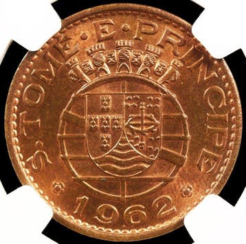 São Tomé en Príncipe (Portugees grondgebied). Republic. 1, Postzegels en Munten, Munten | Europa | Niet-Euromunten