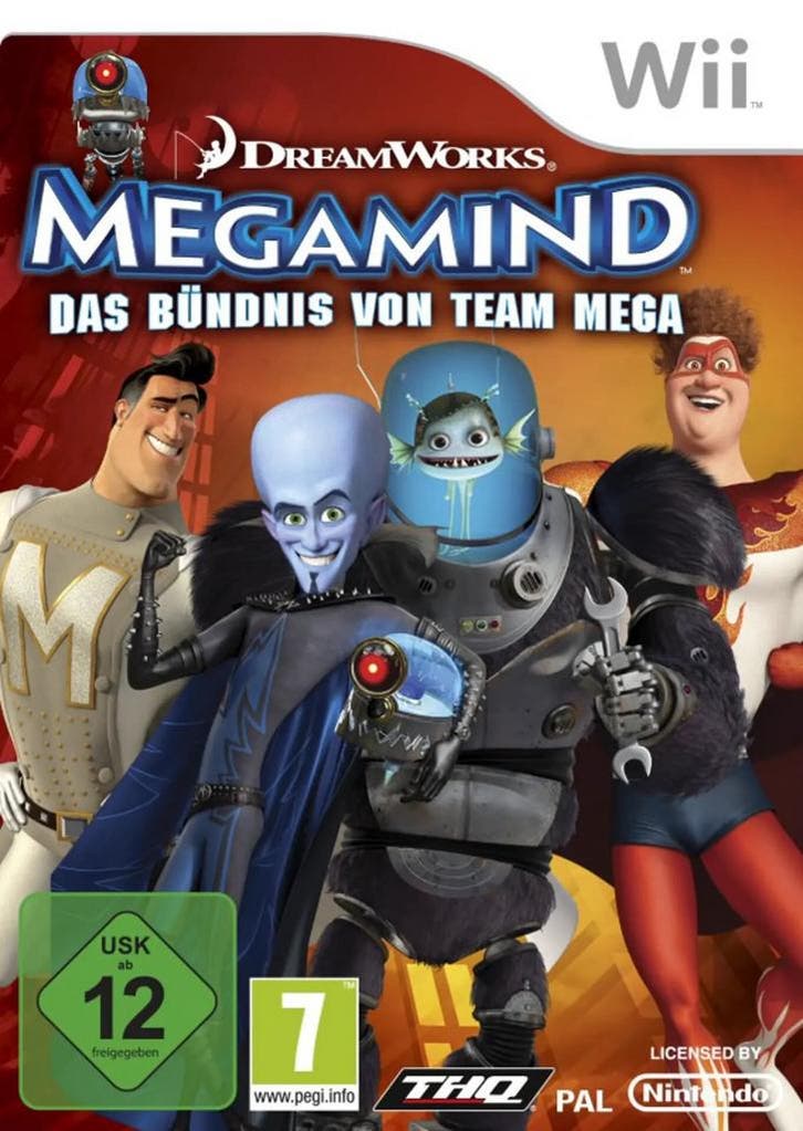 Dreamworks Megamind: Mega Team Unite (German) [Wii], Consoles de jeu & Jeux vidéo, Jeux | Nintendo Wii, Envoi