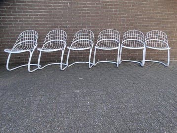 Thema - Gastone Rinaldi - Stoel (6) - Pascale - Metaal