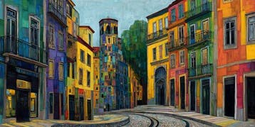 Felix van Horst - Colorful Corridors (XXL)