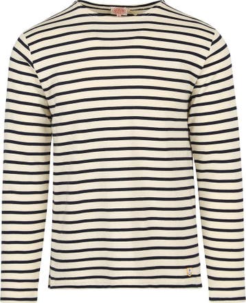 Armor-Lux Trui Strepen Off White maat Maat 52/54 (L) Heren, Kleding | Heren, Truien en Vesten, Maat 52/54 (L), Verzenden, Wit