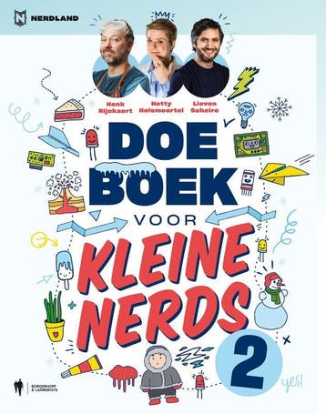 Doeboek voor kleine nerds / 2 / Nerdland 9789463933025, Verzenden, Zo goed als nieuw, Lieven Scheire