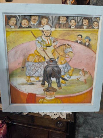 Roberto Sguanci (1948) - Omaggio a Botero, Antiek en Kunst