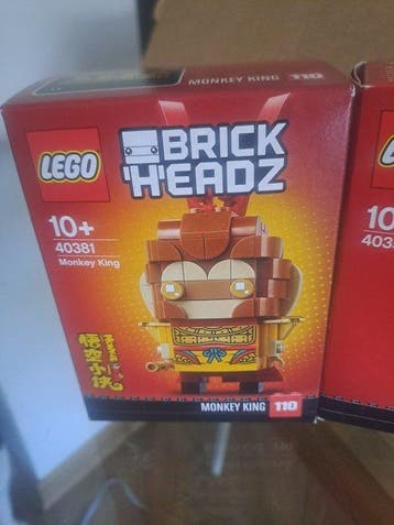 Lego Set - BrickHeadz - Monkey King / Dragon Dance Guy, Nieuw
