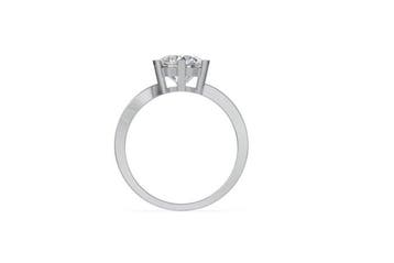 Ring - 14 karaat Witgoud - 2.21ct. tw. Diamant (Lab-grown) -, Nieuw