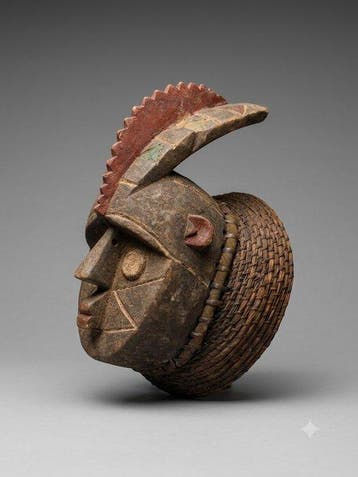 Mossi-masker uit Burkina Faso. - Mossi-masker uit Burkina, Antiek en Kunst