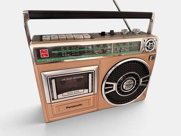Panasonic - RX-M300 Draagbare radio, Audio, Tv en Foto, Nieuw