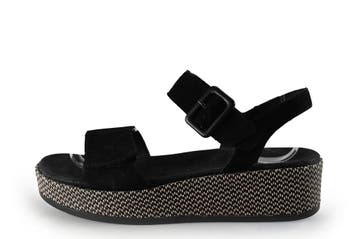 Remonte Sandalen in maat 41 Zwart, Kleding | Dames, Verzenden, Zwart, Remonte, Sandalen of Muiltjes