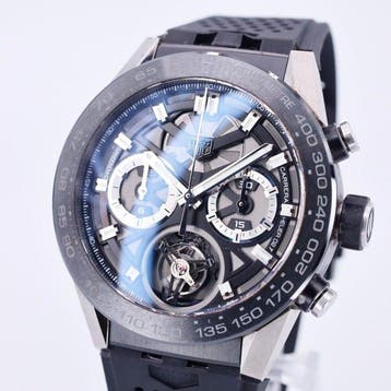 TAG Heuer - Boxed!! Carrera Heuer 02T Tourbillon Titanium