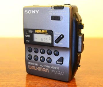 Sony - WM-FX43 Walkman Draagbare cassettespeler, Nieuw
