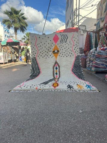 Tapijt - 300 cm - 200 cm - Handgemaakt Marokkaans tapijt, Nieuw