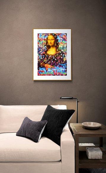 Golden Boy (2000) - “MONA LISA” - Original painting - (1/1), Antiek en Kunst