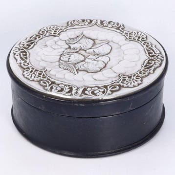 Juwelendoos (Londen 1990) - Sieradendoos - .925 zilver, Antiek en Kunst