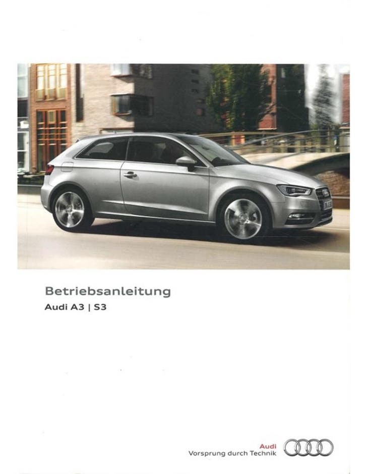 2012 AUDI A3 | S3 INSTRUCTIEBOEKJE DUITS, Autos : Divers, Modes d'emploi & Notices d'utilisation
