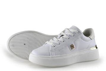 Tommy Hilfiger Sneakers in maat 37 Wit, Verzenden, Sneakers