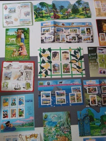Frankrijk 2006/2007 - Lot postzegels, blokken en vellen