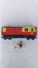 Lego Set - 7819 - Train - Postal Container wagon Covered, Nieuw