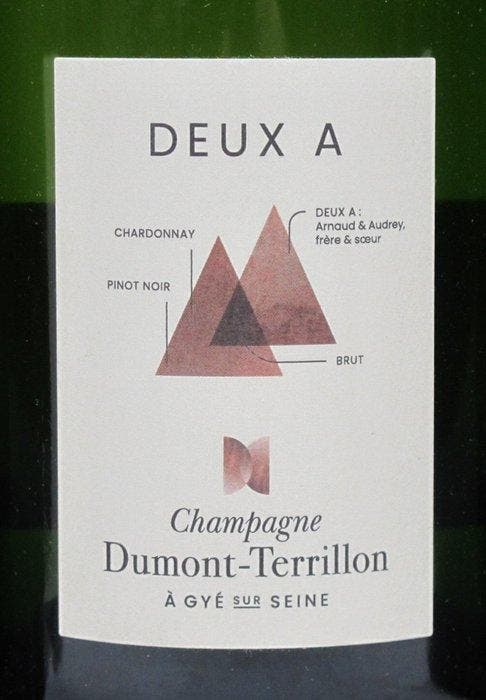 Champagne Dumont-Terrillon Brut Deux A - Champagne - 3, Verzamelen, Wijnen