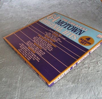 The Greatest 64 Motown Original Hits - 4 LP Box Set -, Nieuw in verpakking