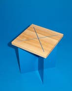 Heilig Objects - Kruk - OHUS Prototyp - Aluminium, Hout
