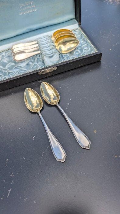 Jezler & Cie, Schaffhausen (since 1822) - Lepel (6) - .800, Antiek en Kunst, Antiek | Zilver en Goud