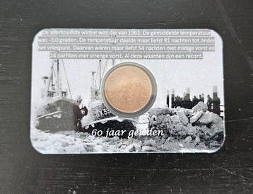 Pays-Bas. 5 Cents 1963 (Sans prix de réserve)