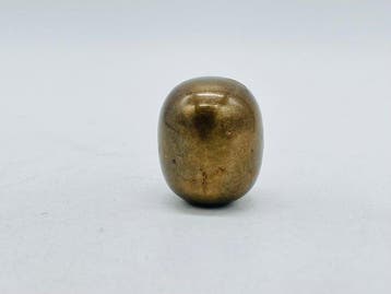 Piet Hein - sculptuur, The Super Egg - 3.5 cm - Messing -