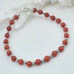 Bloedkoraal - Zilver - Armband - CORALLO MEDITERRANEO