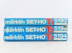 Märklin H0 - 5192/5193/5194 - Modeltreinsporen (3) -, Nieuw