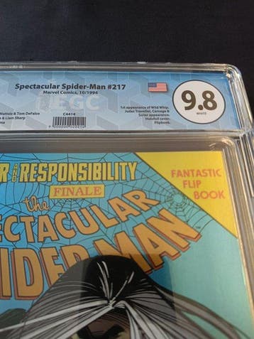 Spectacular Spider-Man 217 - 1 Graded comic - Eerste druk