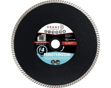 Dronco F4 cera Superior Diamant Doorslijpschijf, Verzenden