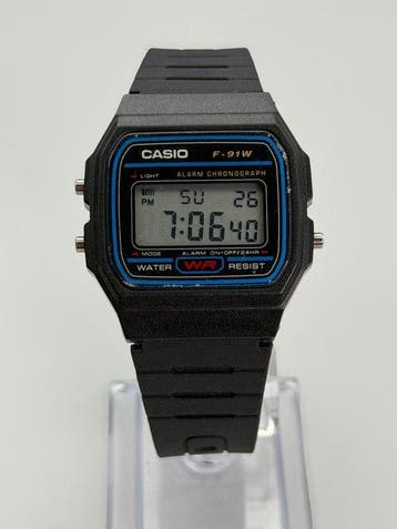Casio F-91W – Early Production – Module 593 – Made in, Nieuw