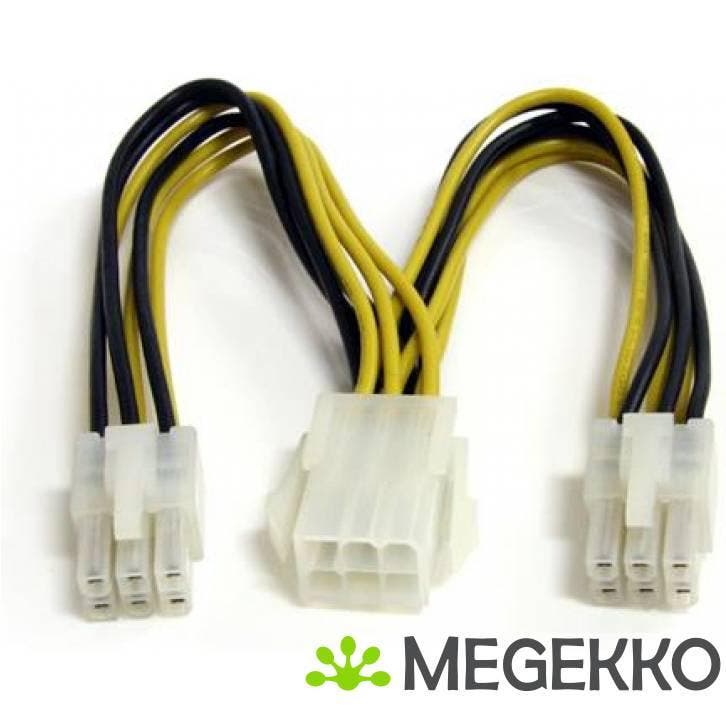 StarTech.com 15cm PCI Express Splitterkabel Voeding, Computers en Software, Overige Computers en Software, Nieuw, Verzenden