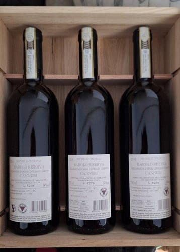 2016 Michele Chiarlo, Cannubi - Barolo Riserva - 3 Flessen, Nieuw