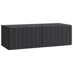 vidaXL Wandmontage TV-kast Zwart 98 x 41 x 30 cm Bewerkt, Verzenden, Nieuw