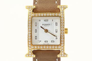 Hermès - H Watch HH1.201 - Dames - 2000-2010, Nieuw