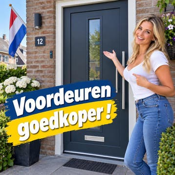 VOORDEUR PRIJZEN DEZE MAAND VEEL (ma. 49%) GOEDKOPER !, Doe-het-zelf en Bouw, Nieuw