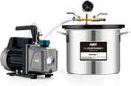 Vacuumkamer 7,6L + Pomp | 35% korting, retour deal, Verzenden