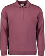 No Excess Polo Zip Trui Dark Wine maat Maat 52/54 (L) Heren, Maat 52/54 (L), Verzenden, Nieuw, No Excess